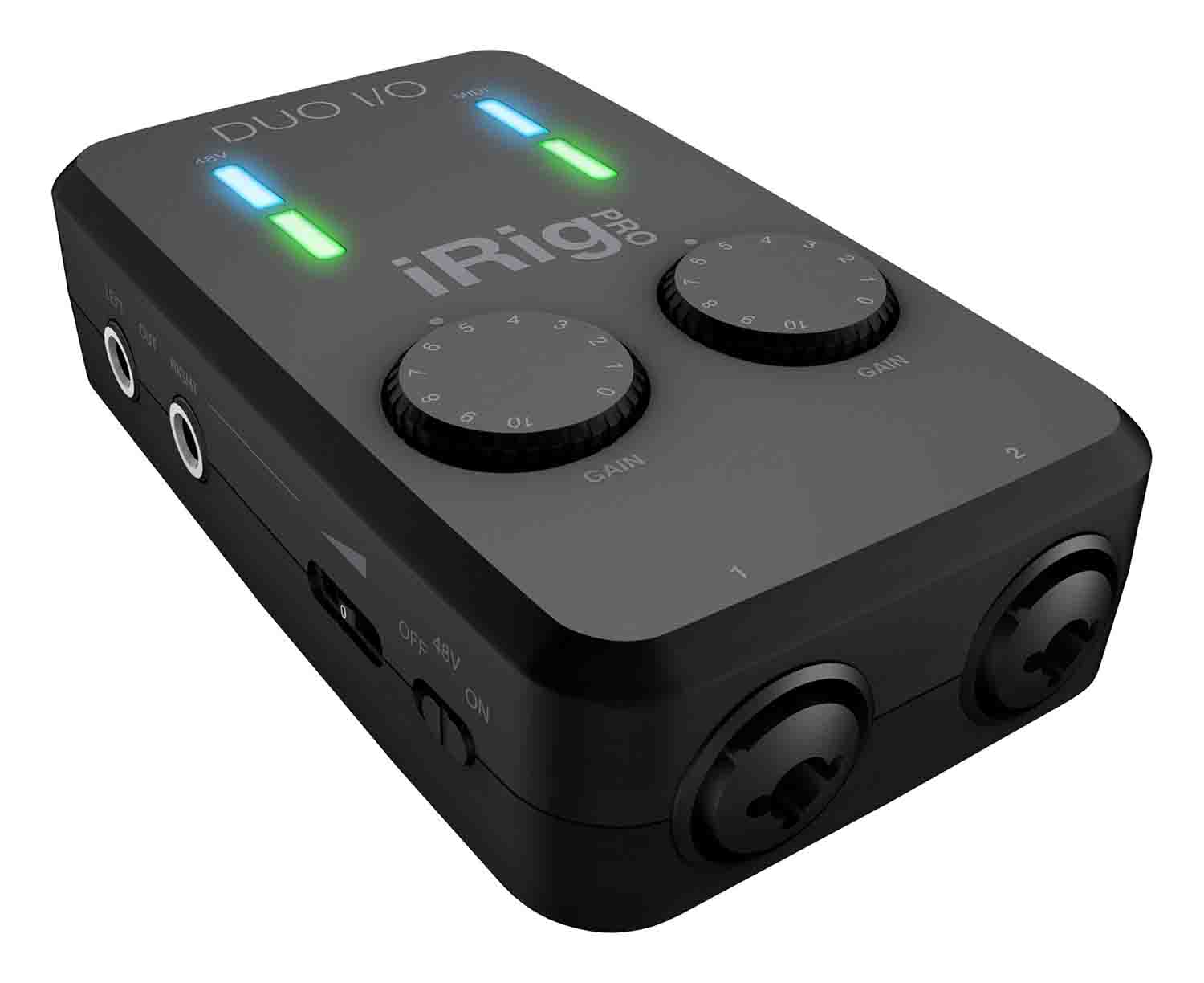 IK Multimedia iRig Pro Duo I/O 2-Channel Audio/MIDI Interface for Mobile Devices and Computers by IK Multimedia