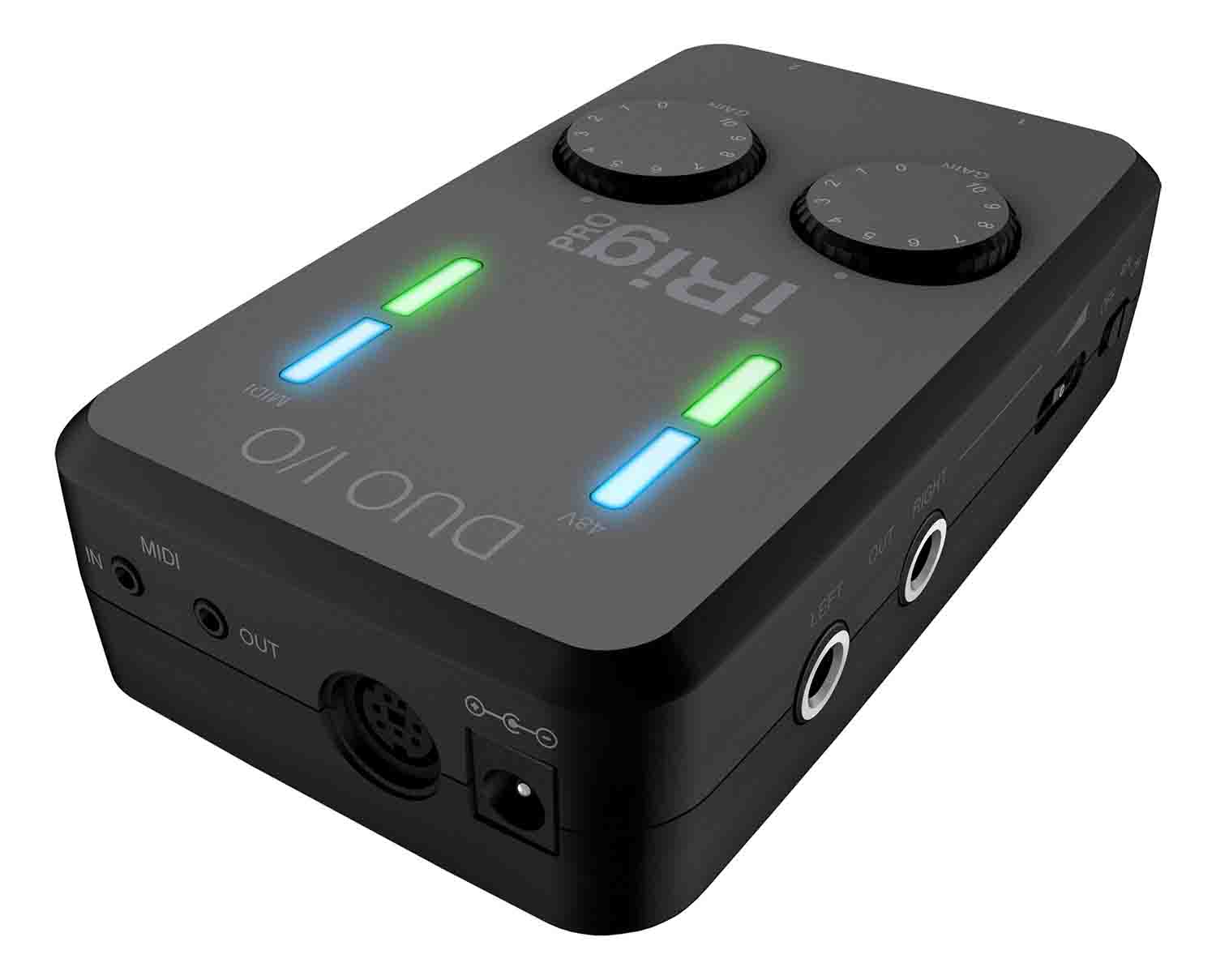 IK Multimedia iRig Pro Duo I/O 2-Channel Audio/MIDI Interface for Mobile Devices and Computers by IK Multimedia