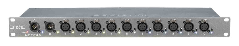 Elation DMX10-5 Netron Rackmount 10-Port DMX Splitter - 5 Pin by Elation