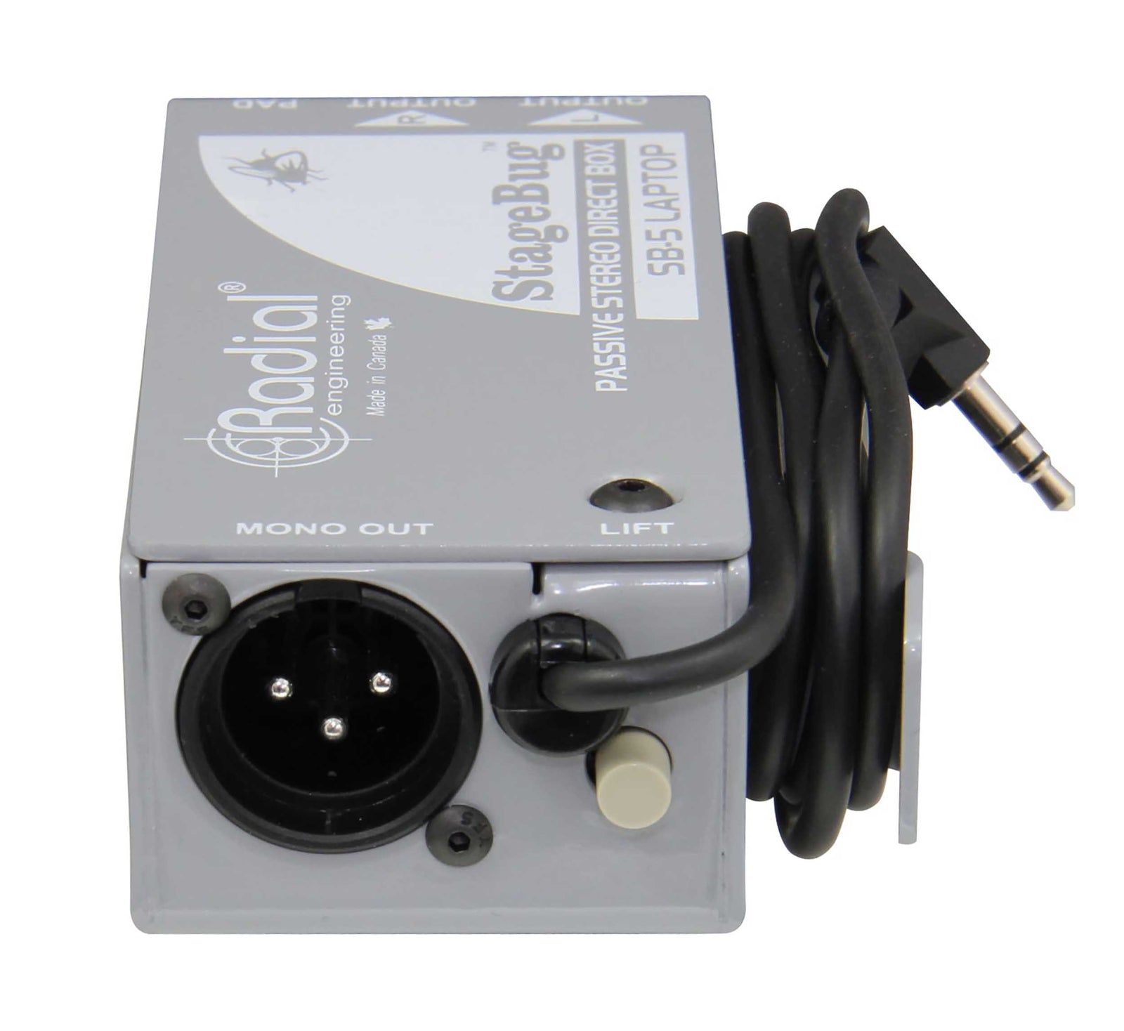 Radial Engineering StageBug SB-5 Compact Stereo Laptop Direct Box by Radial Engineering