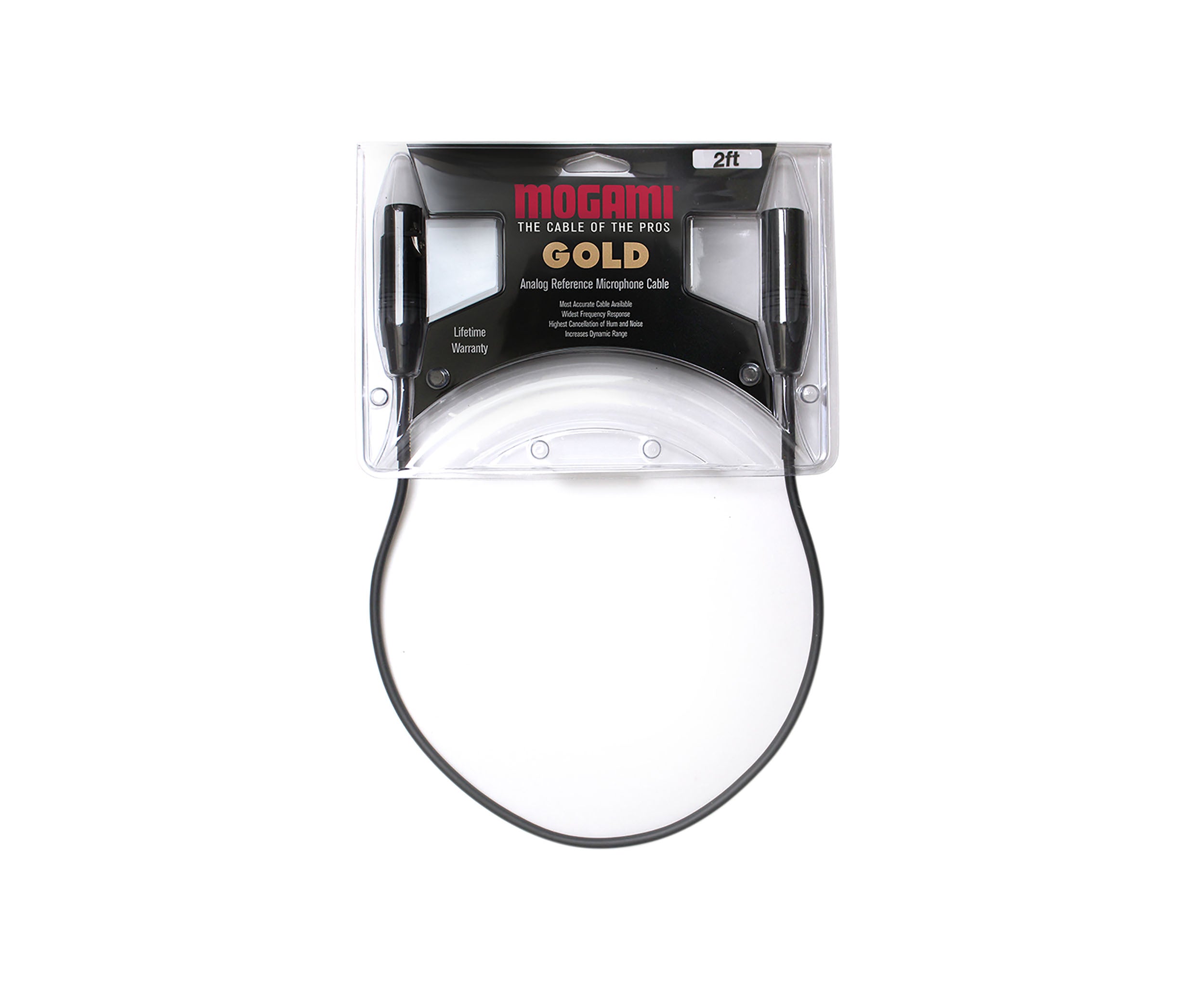 Mogami GOLD STUDIO-50, XLR Male to XLR Female Studio Patch Cable - 50 Ft by Mogami