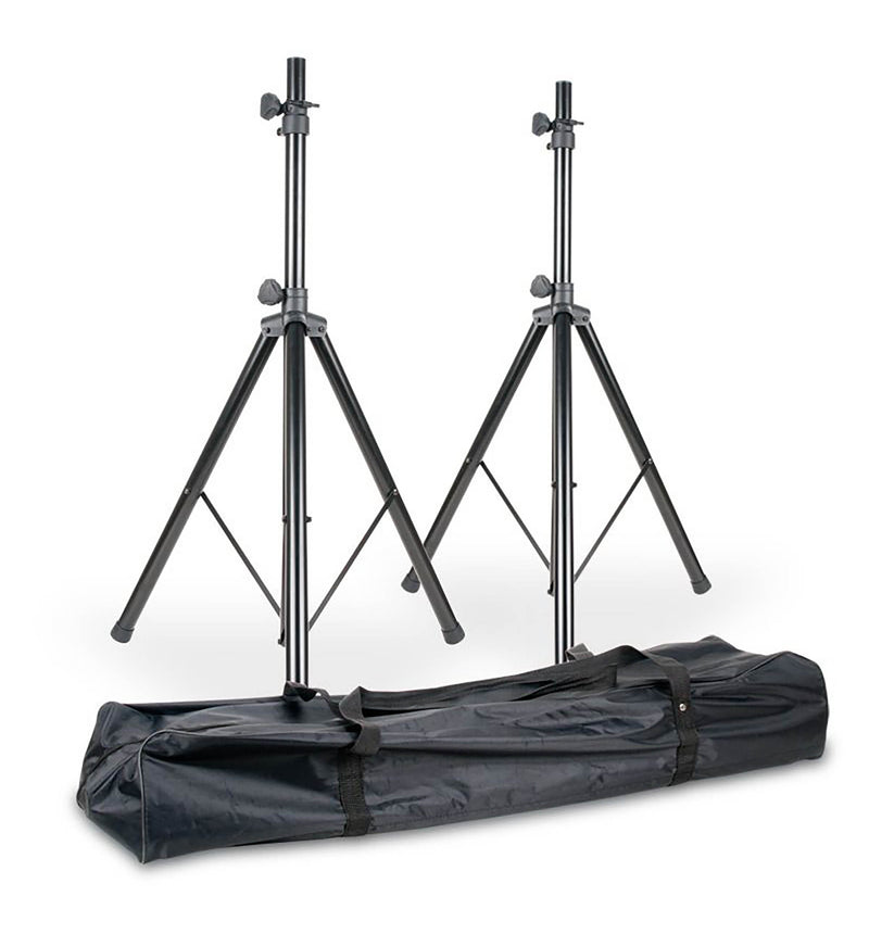 ADJ SPSX2B, Two Universal Speaker Stands with a Carrying Bag by ADJ