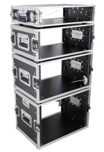 ProX X-4UE 4U Deluxe Effects Rack 14" Deep Rail to Rail with Handles by ProX Cases
