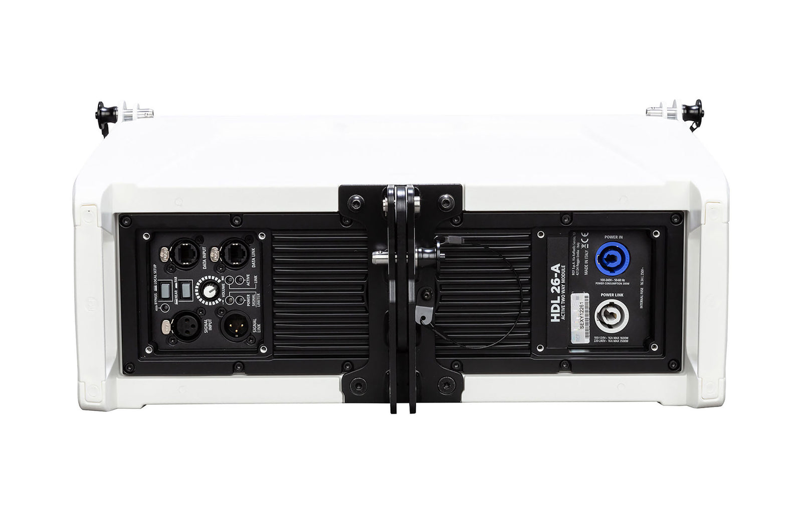 RCF HDL26-A W, 2000-Watt Active Line Array Speaker - White by RCF