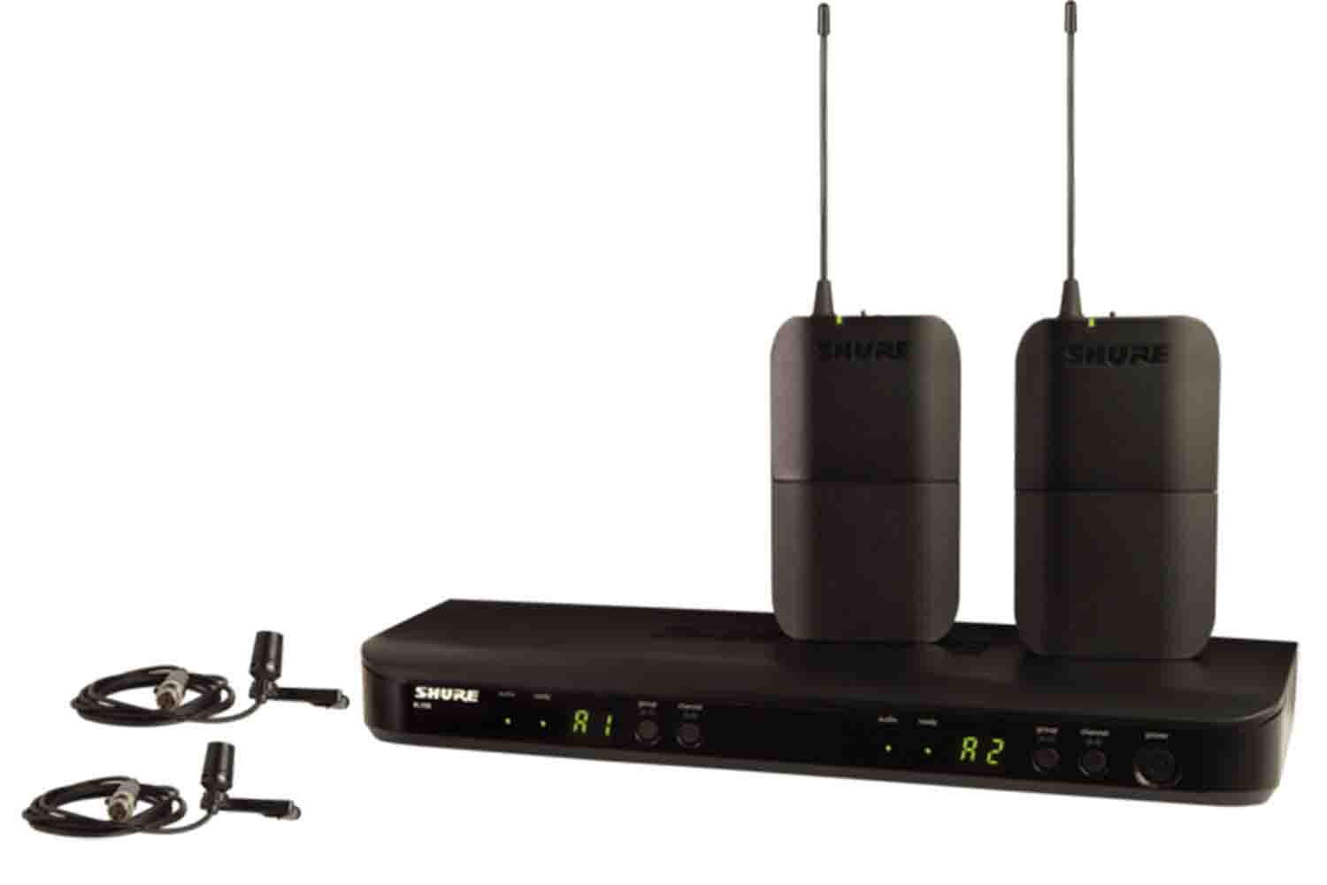 B-Stock: Shure BLX188/CVL-H9 Wireless Dual Presenter System with Two CVL Lavalier Microphones - H9 (512-542 MHz)