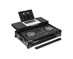 Odyssey FZGSDDJGRV6BLCW, Protective Case for AlphaTheta DDJ-GRV6 with Patented Glide Platform and Corner Wheels - Black by Odyssey