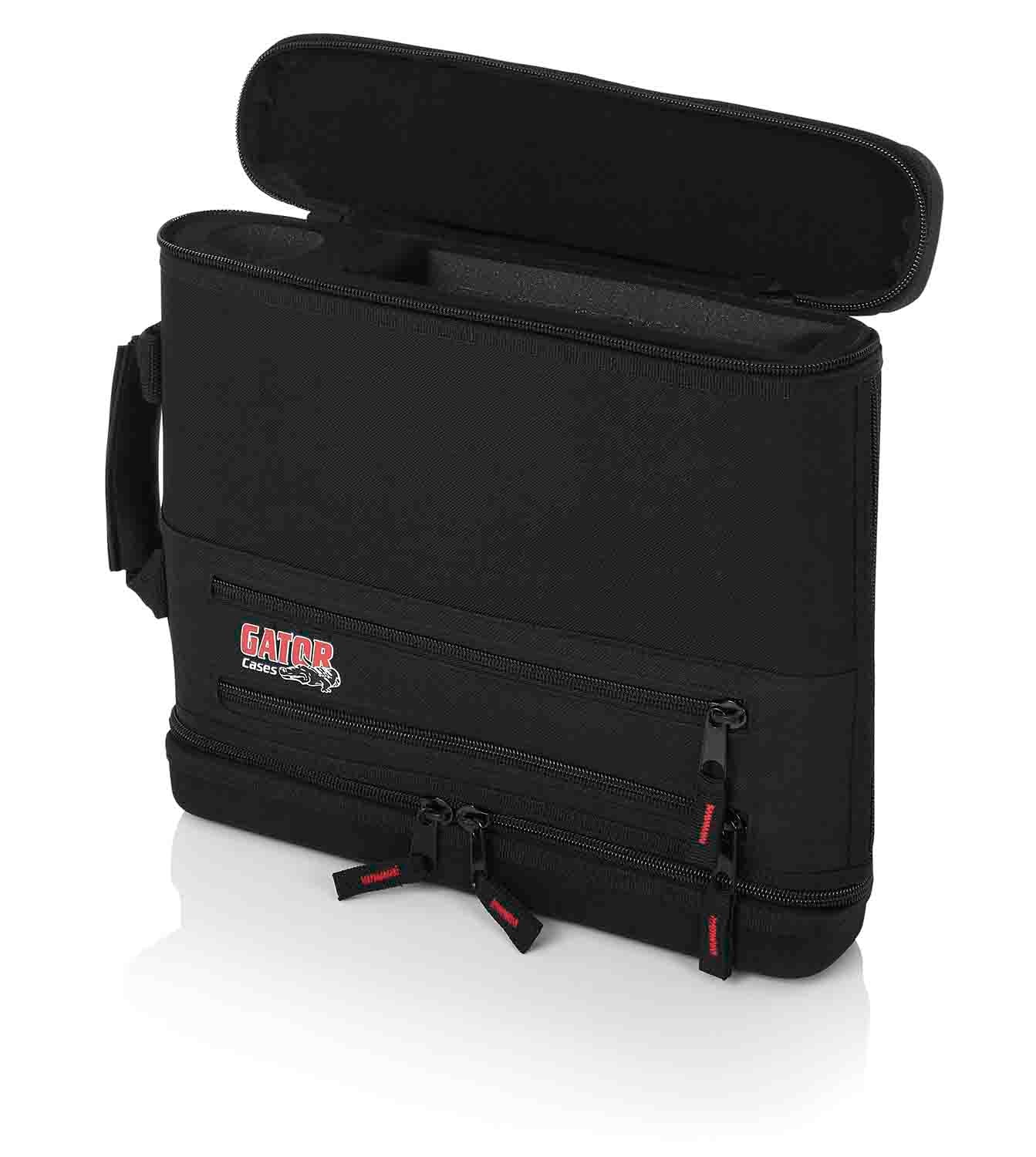 Gator Cases GM-1WEVAA DJ Case for Wireless Microphone System - Half Rack by Gator Cases