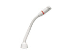 Shure MX405WRLP/C-VBDL, 5 Inch Shock-Mounted Gooseneck Mic with Cardioid Capsule - White by Shure