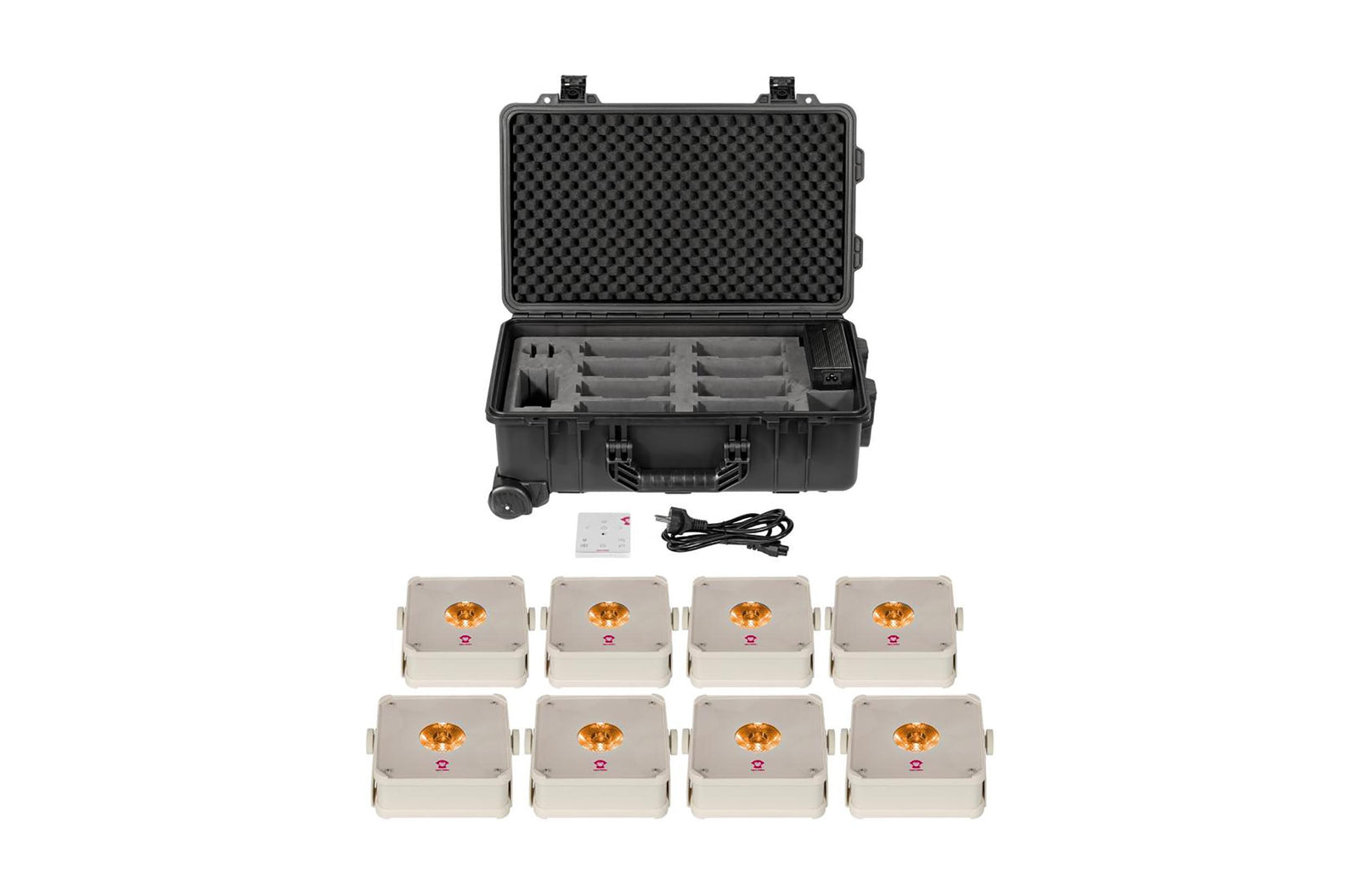 Ape Labs Mini 2.0 IP LED Par Light with Wireless Control and IP65 Rating by Ape Labs