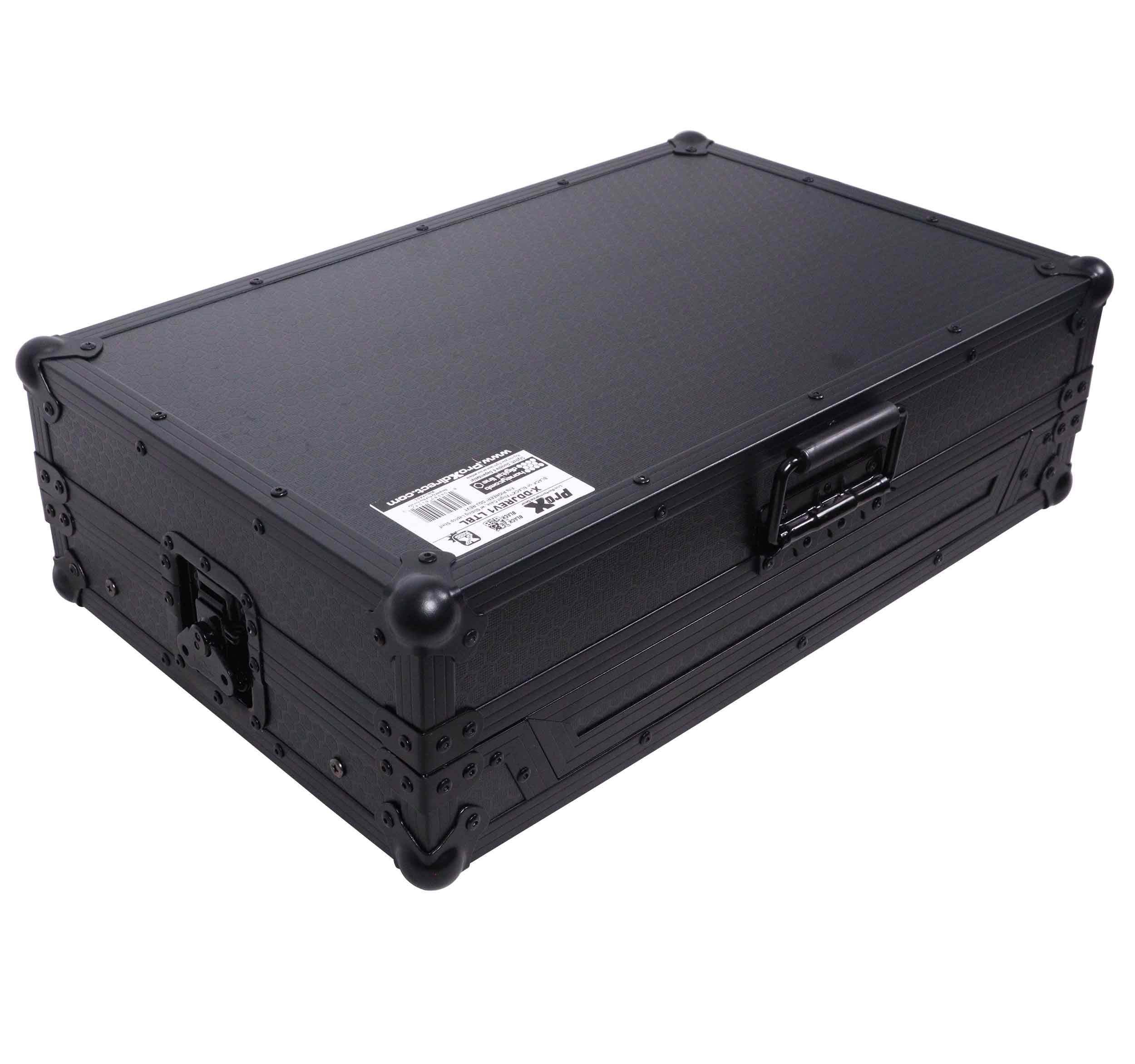 ProX XS-SCLIVE4 LTBL LED, ATA Flight Style Road Case for Denon SC Live 4 Controller - Black by ProX Cases