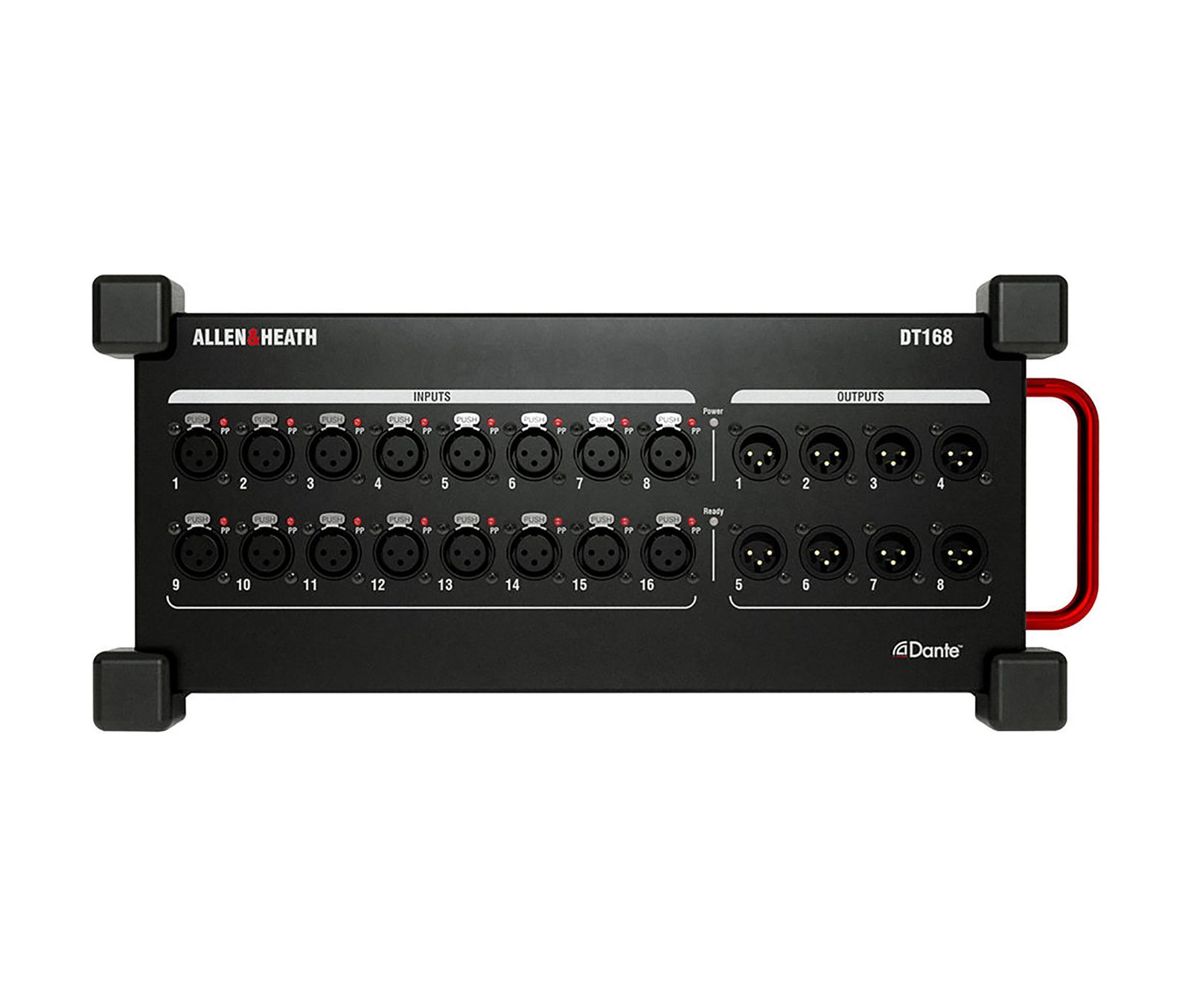 Allen & Heath DT168, 16x8 input Dante I/O Expander by ALLEN & HEATH