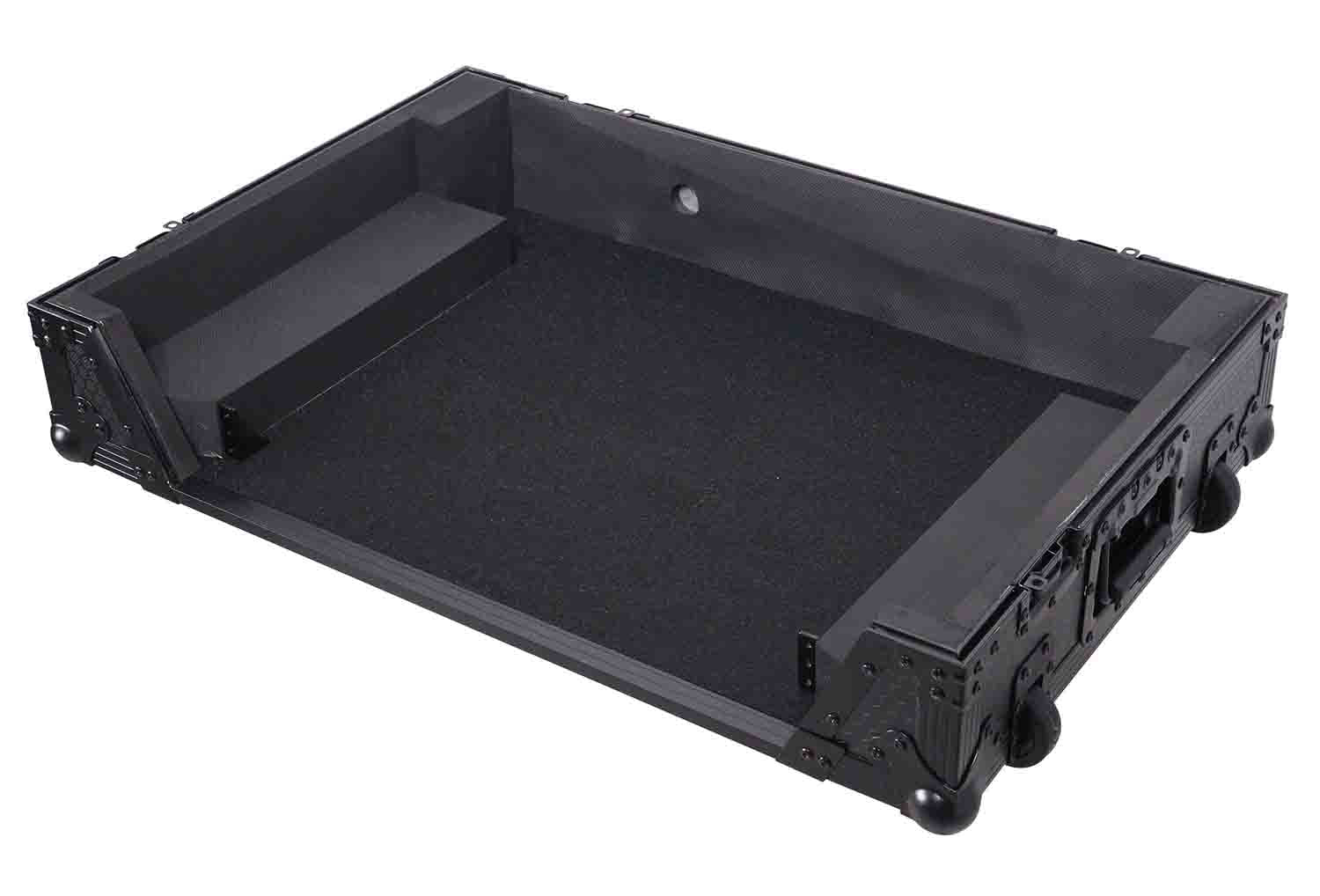 ProX XS-XDJRX3 WBL, ATA Flight Case For Pioneer XDJ-RX3, DDJ-REV5 DJ Controller with 1U Rack Space and Wheels - Black by ProX Cases