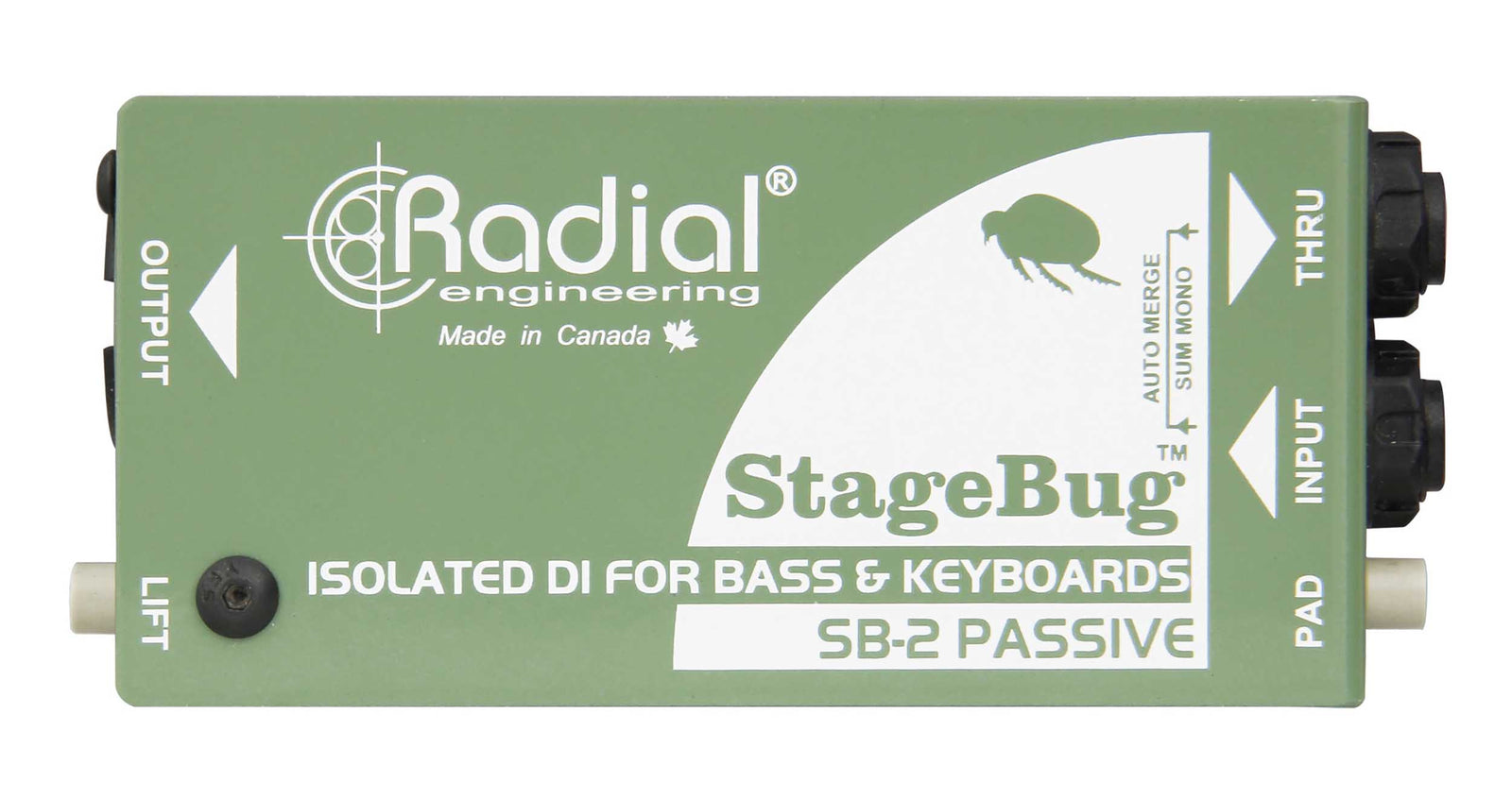 Radial Engineering StageBug SB-2 Passive Direct Box by Radial Engineering