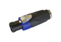 Peavey NA4LJX, Speakon to 1/4 Inch Mono Jack Adapter by Peavey