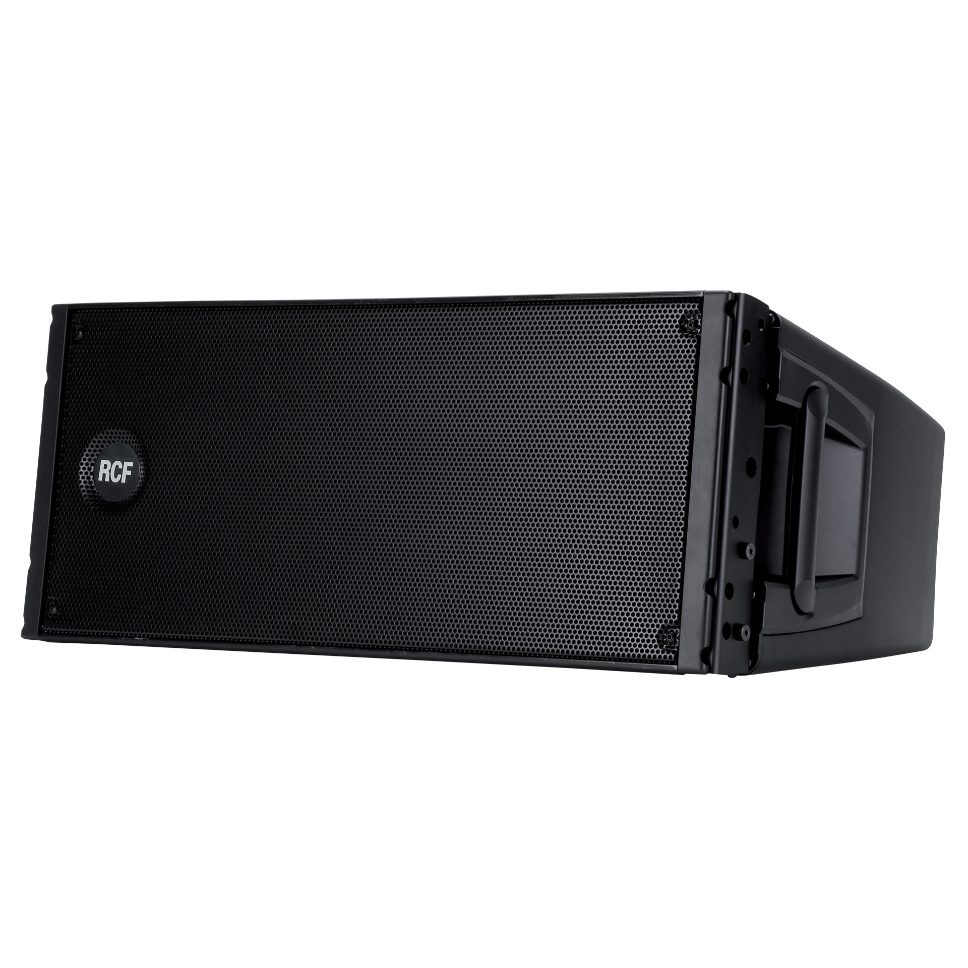 RCF HDL20-A Active Line Array Module, left side view - Hollywood DJ