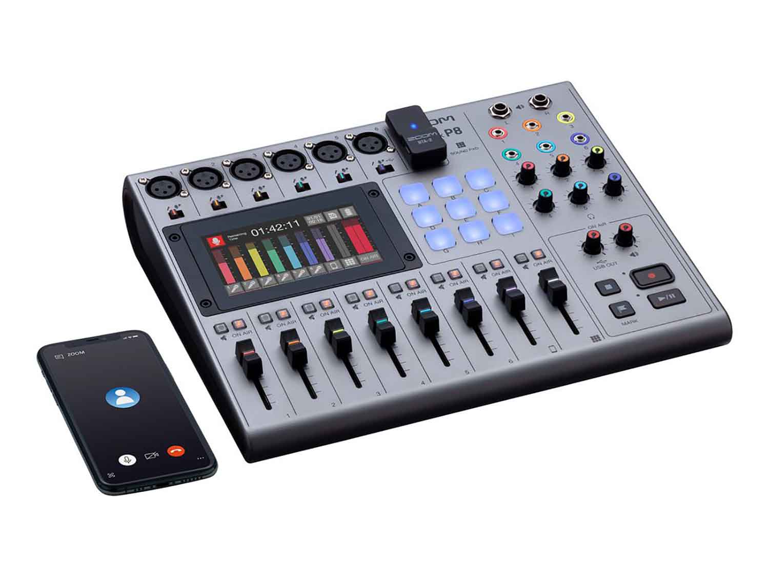 Open Box: Zoom PodTrak P8 Portable Multitrack Podcast Recorder by Zoom