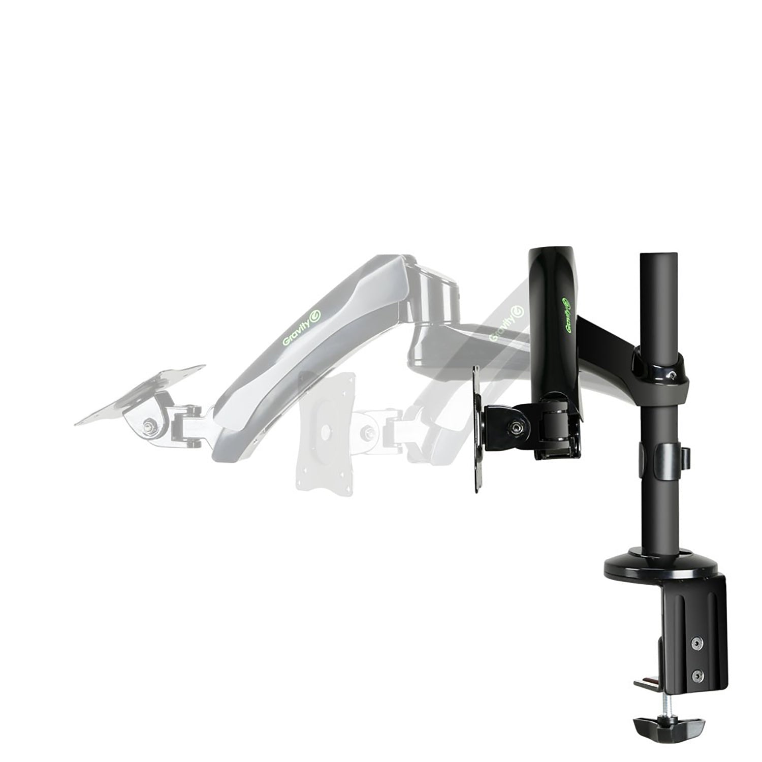 B-Stock: Gravity GSA6131B Monitor Mount, Tabletop Mount, Swivel Arm