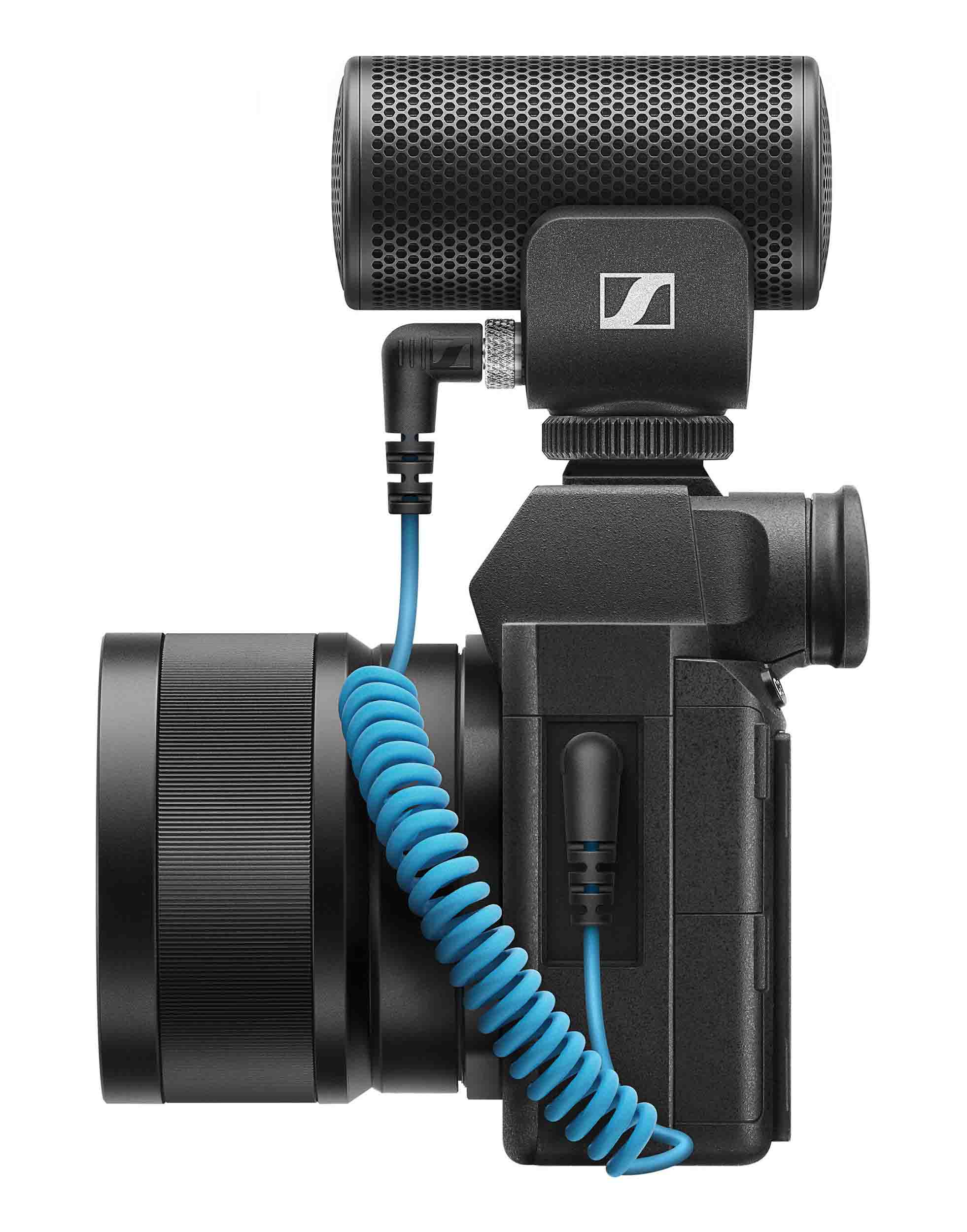 Sennheiser MKE 200, Ultracompact Camera Mount Directional Microphone by Sennheiser