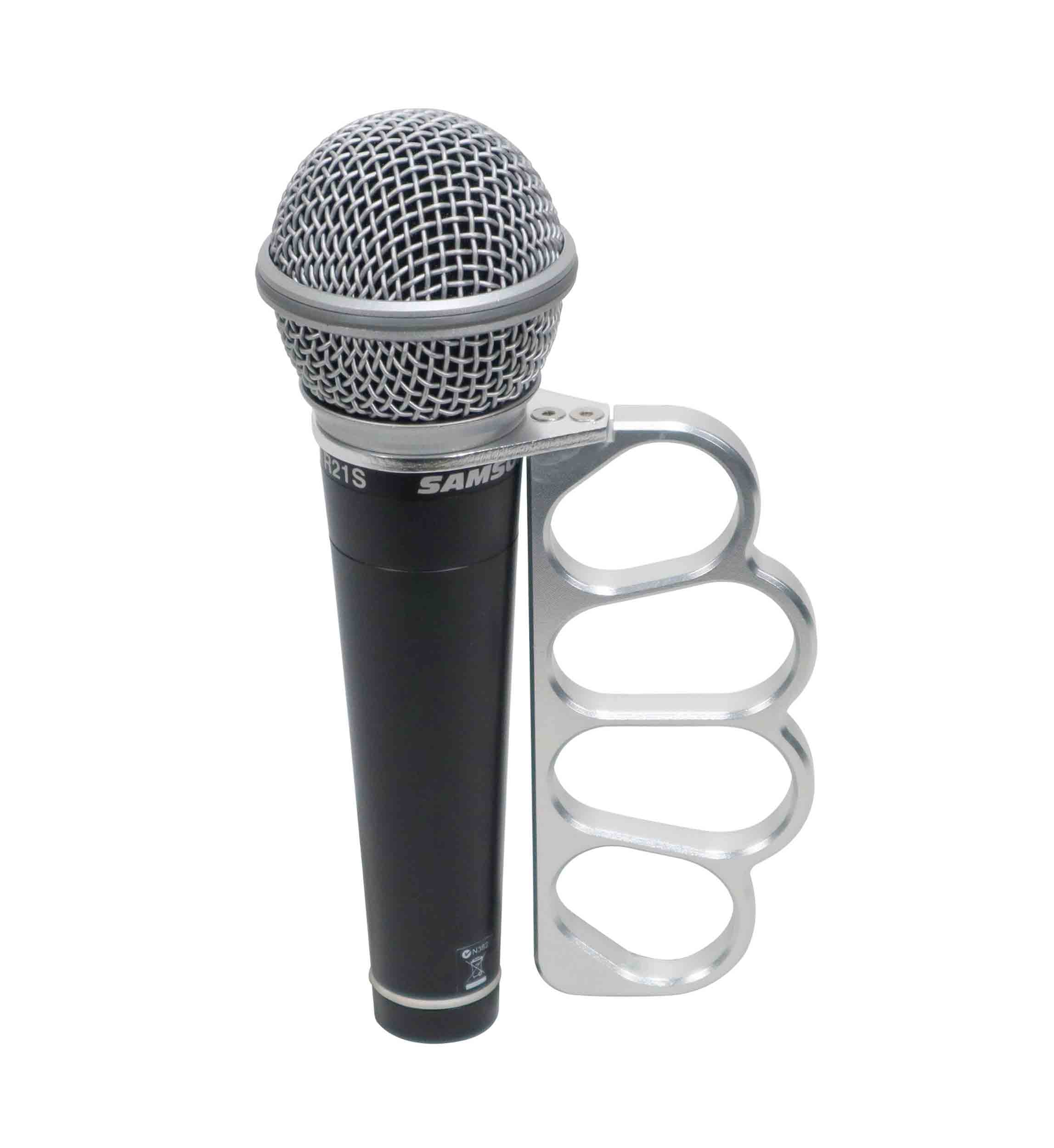 ProX X-GRIPMATE, Hand-Gripped Microphone Holder for Enhanced Performance by ProX Cases