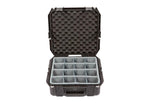 SKB Cases 3i-1515-6DT, iSeries Injection Molded Mil-Standard Utility Case with Think Tank Divider - Black by SKB Cases