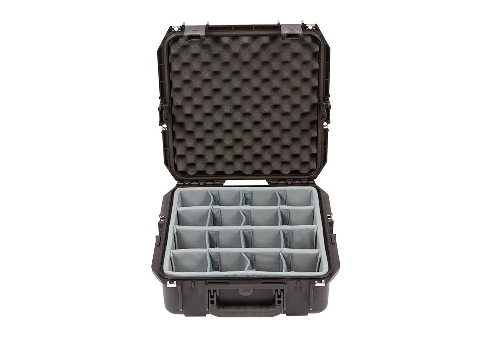 SKB Cases 3i-1515-6DT, iSeries Injection Molded Mil-Standard Utility Case with Think Tank Divider - Black by SKB Cases