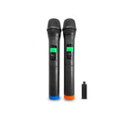 Technical Pro WMU992 Professional Dual UHF Wireless Handheld Microphone with USB Powered Receiver by Technical Pro