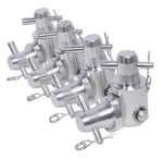 PROX XT-HINGEX4, Pack of 4 Conical Single Tube Hinge Unit for F31 F32 F34 Conical 2” Truss by ProX Cases