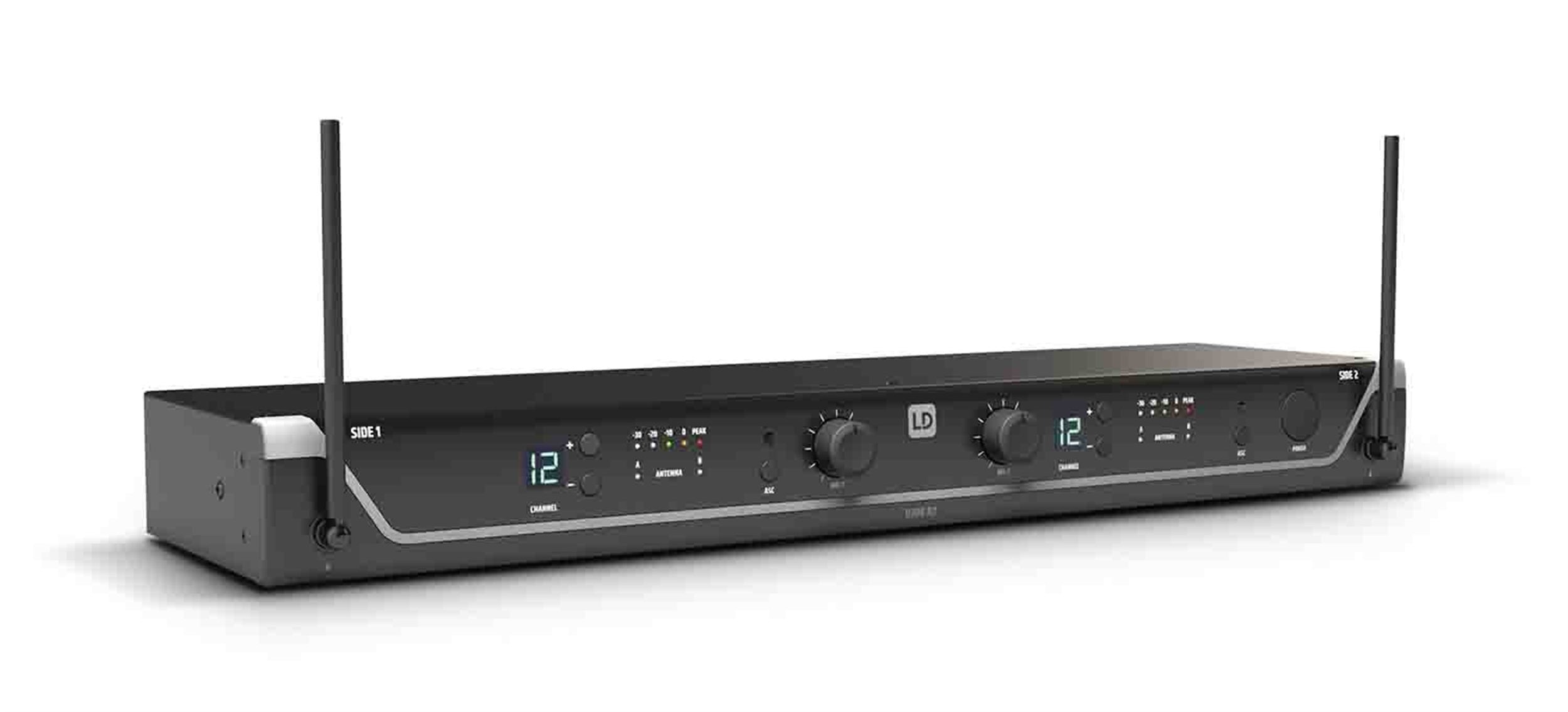 LD Systems U305.1 BPH 2 Dual Wireless Microphone System with 2 x Bodypack and 2 x Headset - 514 to 542 MHz