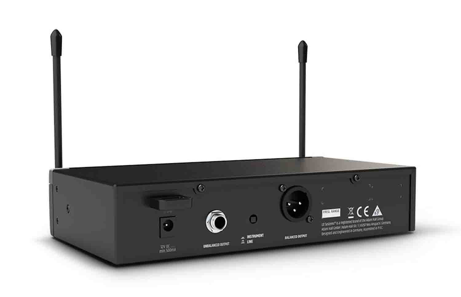 LD Systems U305.1 BPL Wireless Microphone System with Bodypack and Lavalier Microphone - 514 to 542 MHz by LD Systems