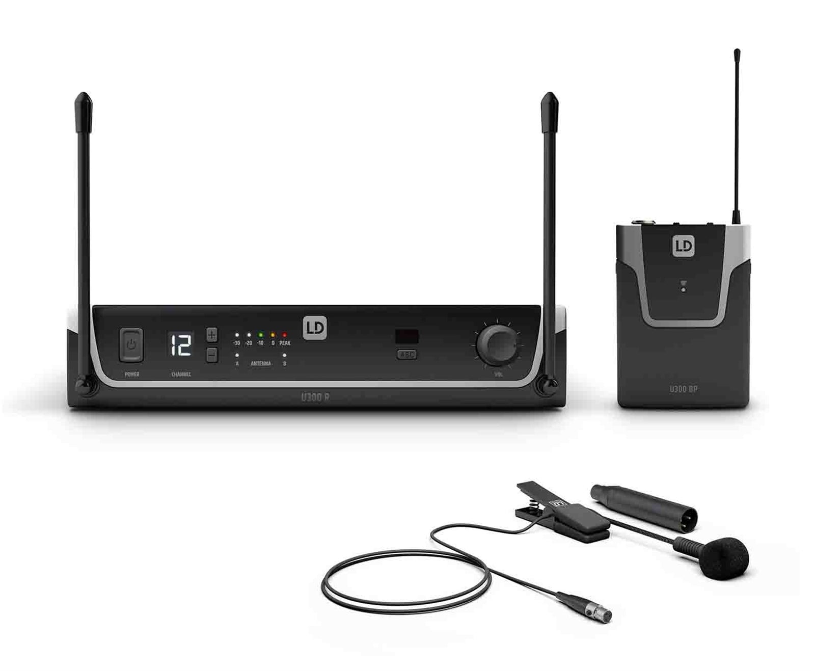 LD Systems U304.7 BPW Wireless Microphone System with Bodypack and Brass Instrument Microphone - 470 to 490 MHz by LD Systems