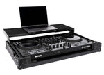 Headliner HL10013 Pitch Black Flight Case for DDJ-FLX10 with Laptop Platform and Wheels by Headliner