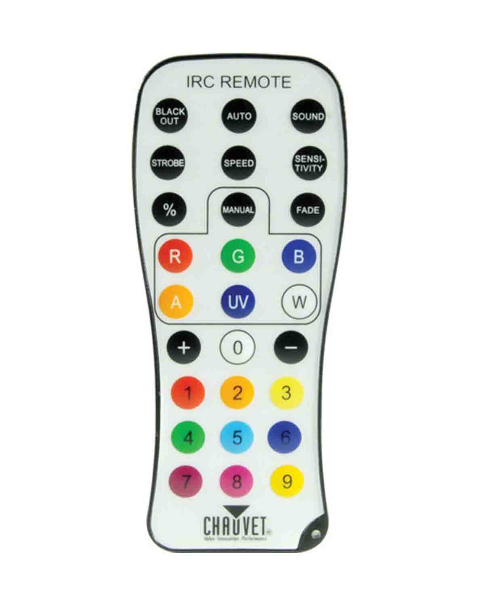 Chauvet DJ IRC-6 Infared Remote Control for DJ Effect/Strobe Lighting by Chauvet DJ