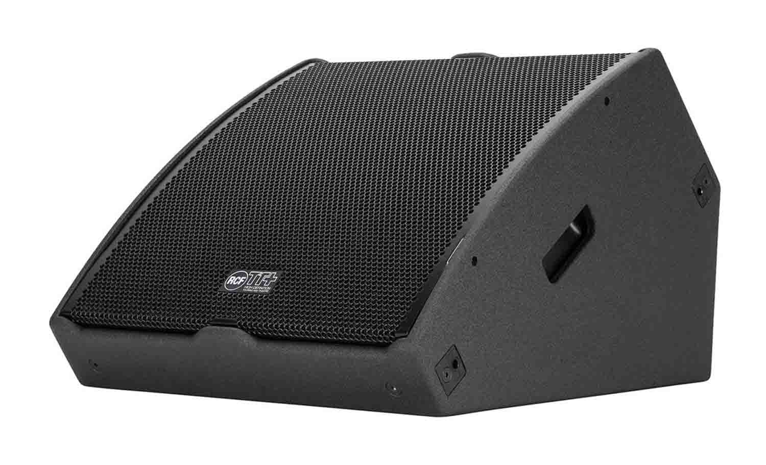 RCF TT45-CXA Active 2200W Floor Monitor with 2x10-Inch Cabinet by RCF