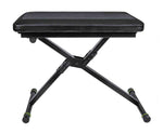 B-Stock: Gravity FKSEAT1 Keyboard Bench, Adjustable Folding Bench for Keyboards and Instruments - Black by Gravity