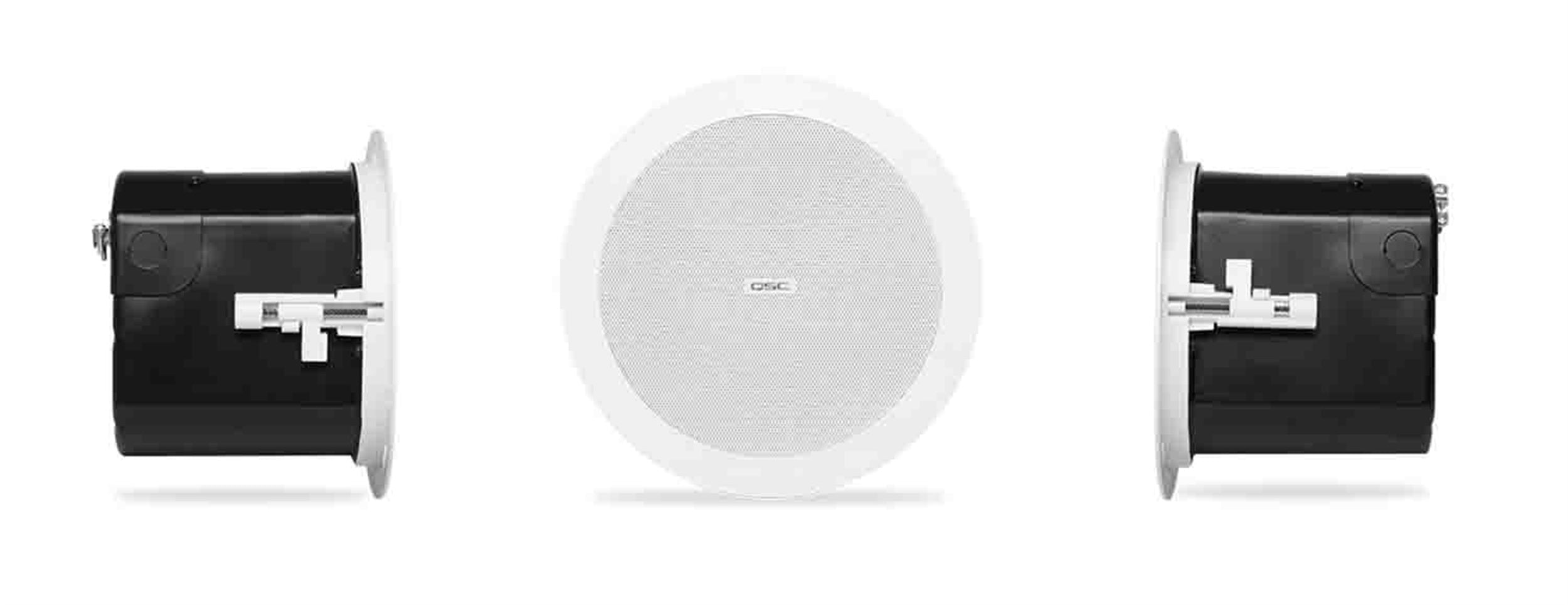 B-Stock: QSC AD-C4T-WH 4.5" 2-Way Ceiling Loudspeaker - White by QSC