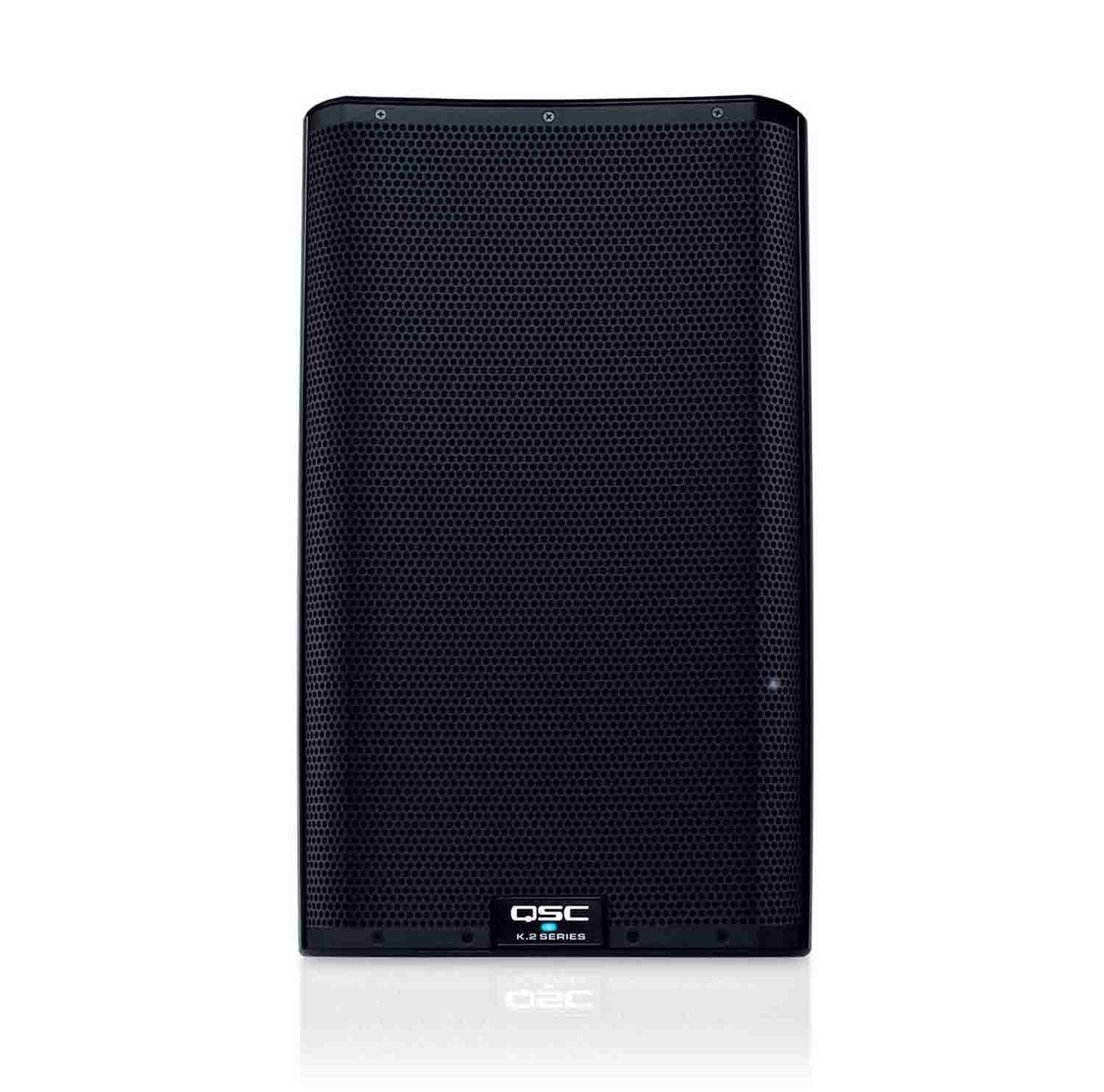 QSC K12.2, 2-Way 12-inch Powered Portable PA Speaker with Integrated Speaker Processor - 2000 Watt