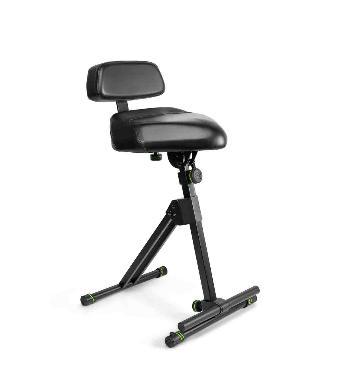 B-Stock: Gravity FM SEAT1 BR, Height Adjustable Stool with Foot and Backrest