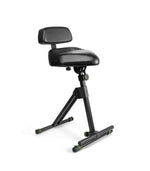 B-Stock: Gravity FM SEAT1 BR, Height Adjustable Stool with Foot and Backrest