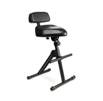 B-Stock: Gravity FM SEAT1 BR, Height Adjustable Stool with Foot and Backrest