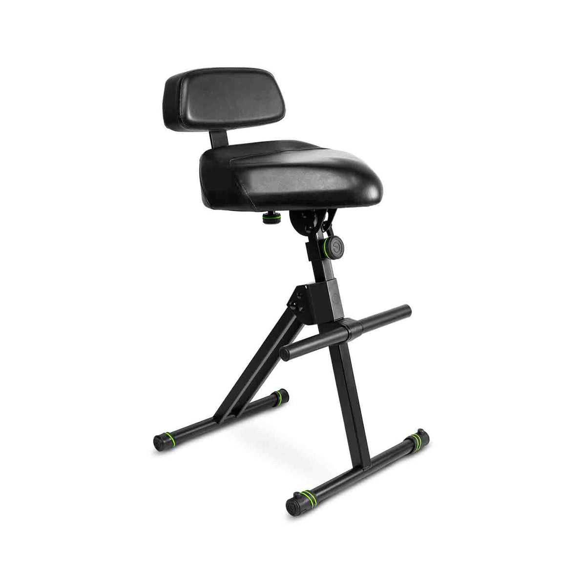 B-Stock: Gravity FM SEAT1 BR, Height Adjustable Stool with Foot and Backrest