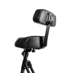 B-Stock: Gravity FM SEAT1 BR, Height Adjustable Stool with Foot and Backrest