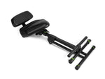 B-Stock: Gravity FM SEAT1 BR, Height Adjustable Stool with Foot and Backrest