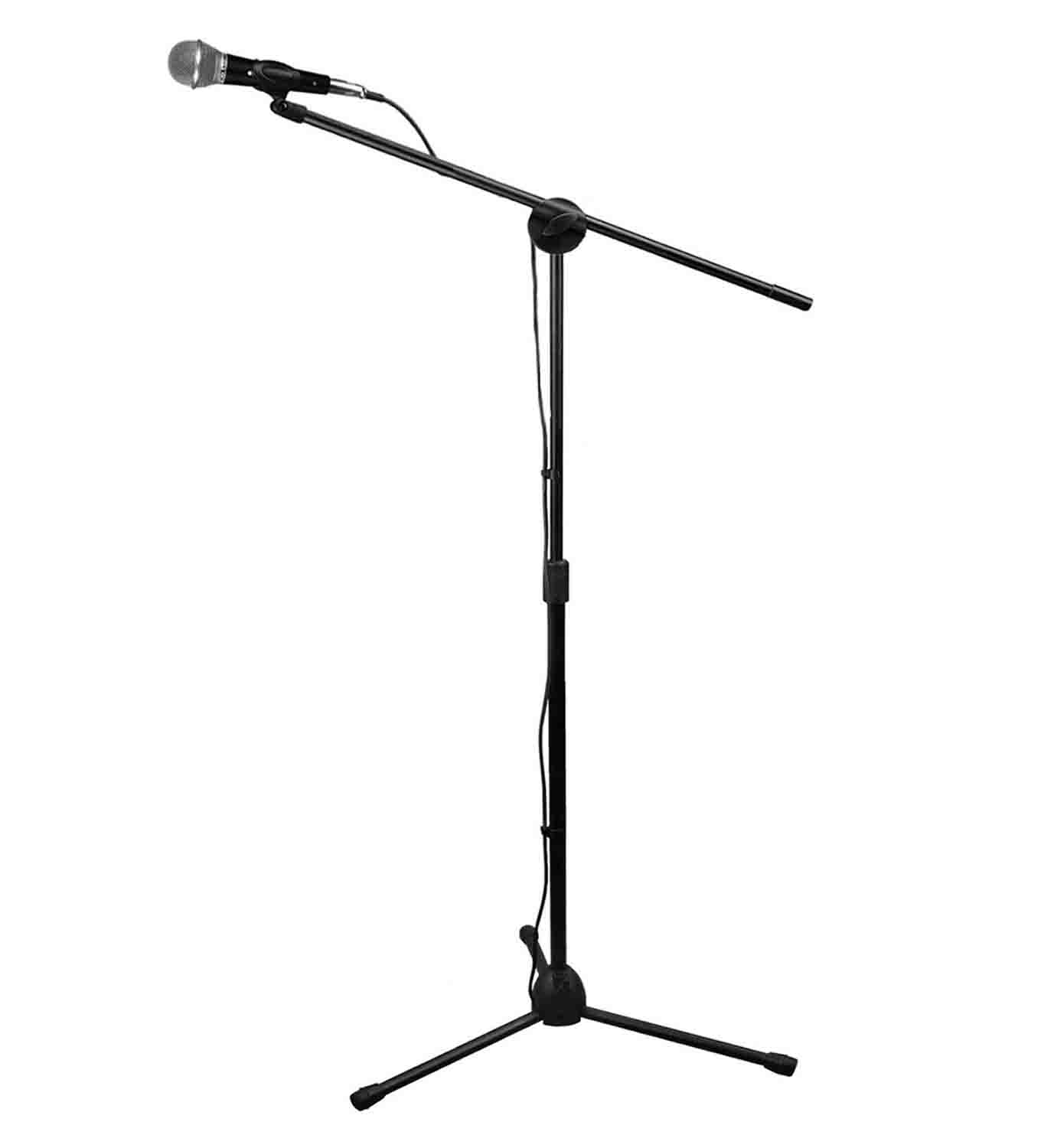 Technical Pro TLDMC1ST Tripod Boom Microphone with Stand by Technical Pro