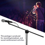 Technical Pro TLDMC1ST Tripod Boom Microphone with Stand by Technical Pro