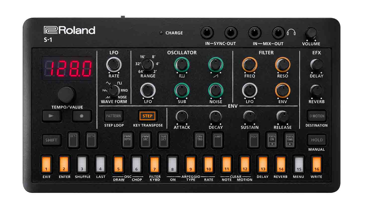 Roland S-1 AIRA Compact Tweak Synth Sound Module by Roland