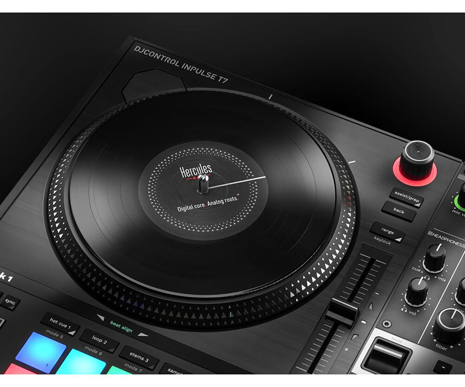 Open Box: Hercules DJC-INPULSE-T7 2-Channel DJ Controller by Hercules DJ