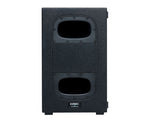 QSC KS112, 12-Inch Compact Powered Subwoofer - Black by QSC