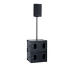 QSC KS112, 12-Inch Compact Powered Subwoofer - Black by QSC