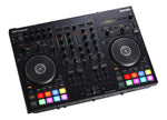 Roland DJ-707M, Four-Channel, Four-Deck Serato DJ Controller With Dual USB Ports by Roland