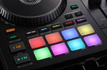 Roland DJ-707M, Four-Channel, Four-Deck Serato DJ Controller With Dual USB Ports by Roland